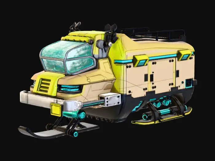 3D model for Smuggler's Ride