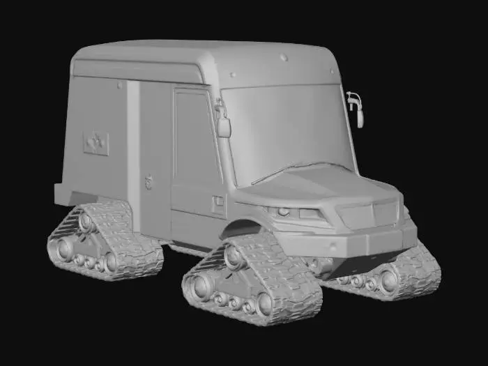 3D model for Arctic Mail Delivery