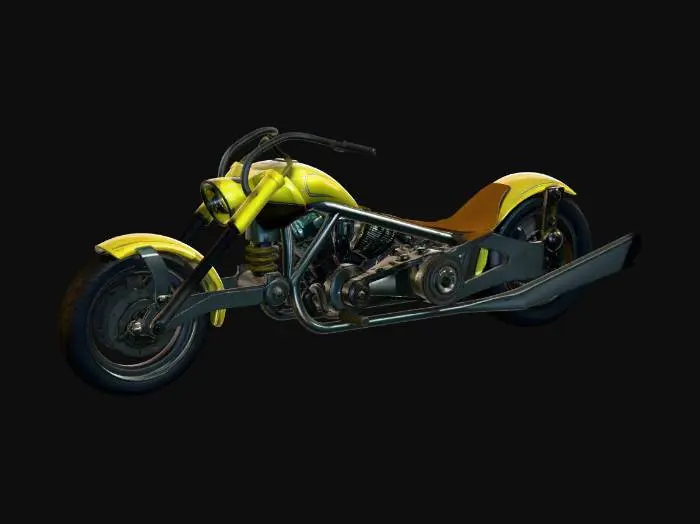 3D model for Sunburst Chopper
