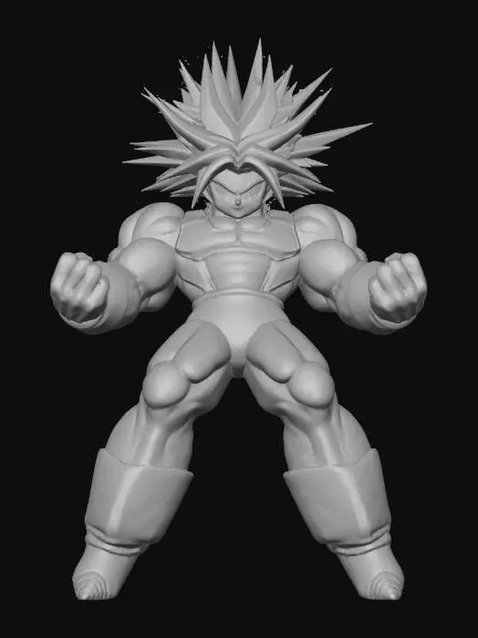 3D model for Super Saiyan Power-Up
