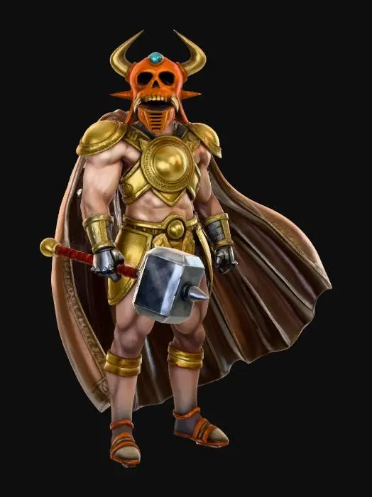 3D model for Skullhelm the Hammerlord