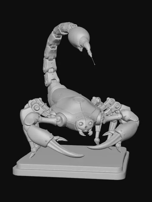 3D model for Fuxia Mecha Scorpion