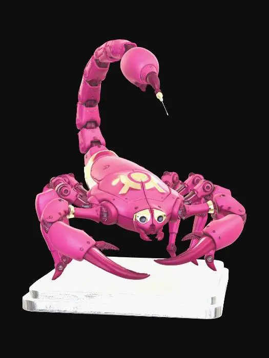 3D model for Fuxia Mecha Scorpion
