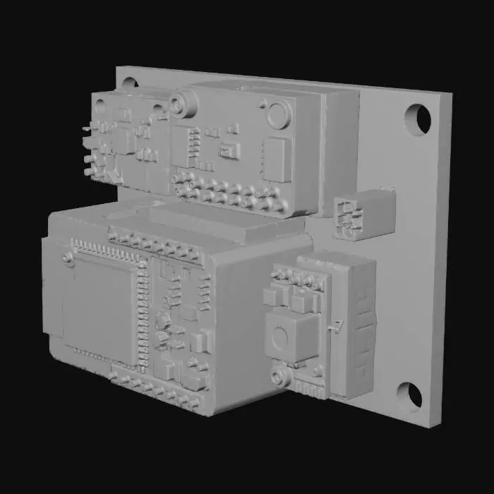 3D model for ESP32-S Development Board with BMP390 Temperature and Pressure Sensor