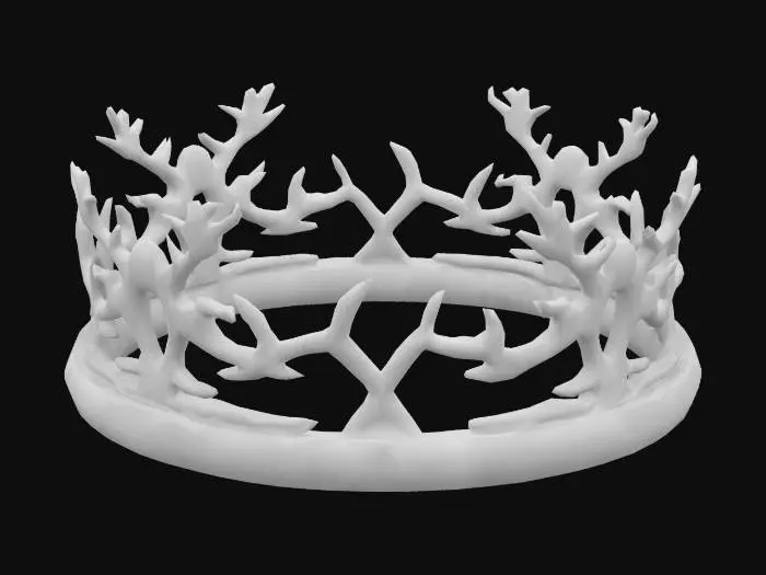 3D model for Golden Antler Crown