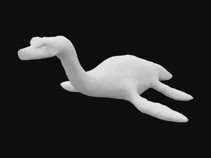 3D model for Plesiosaur Model