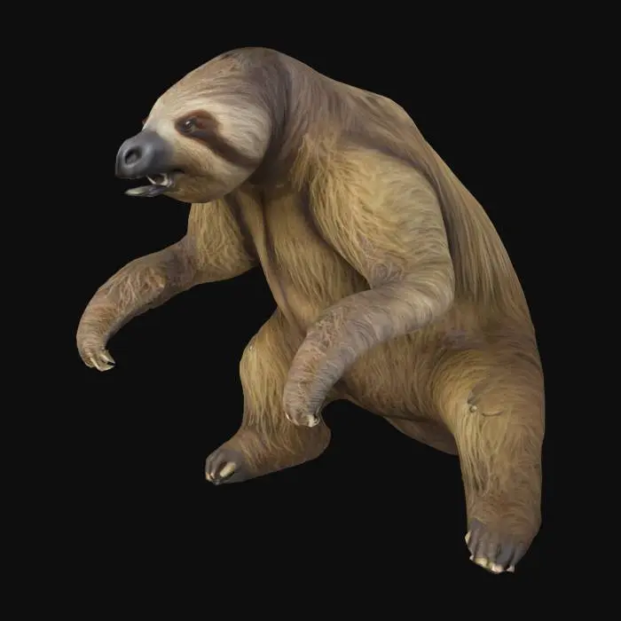 3D model for Giant Sloth Stance