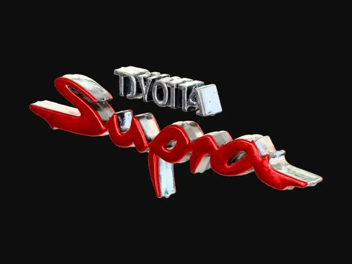 3D model for Toyota Supra Logo