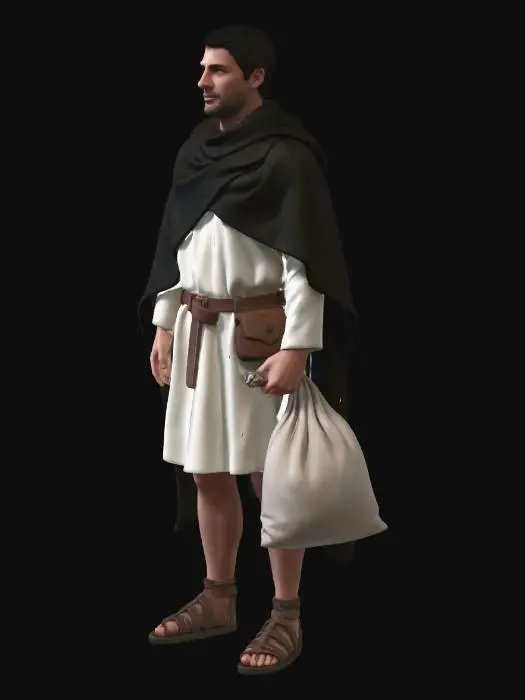 3D model for Mercante_Romano