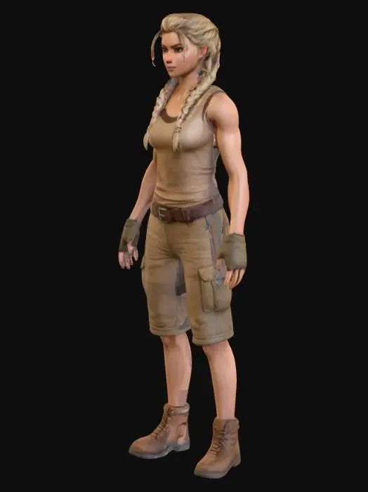 3D model for Explorer Outfit