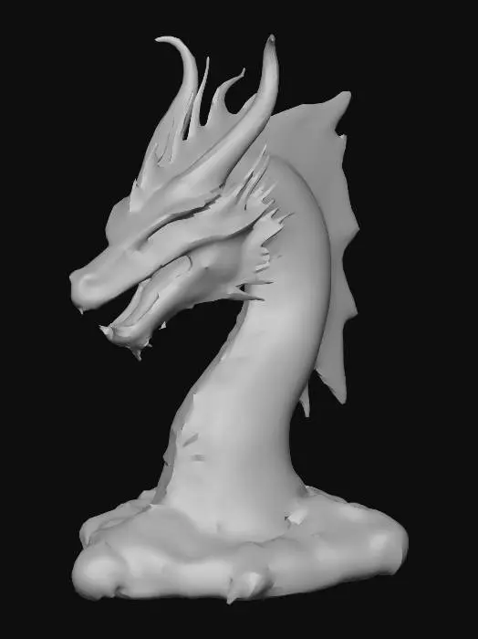 3D model for Dragon head
