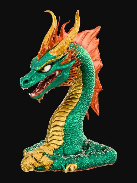 3D model for Dragon head
