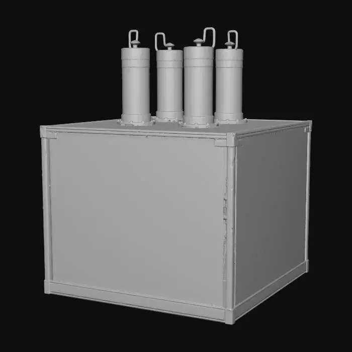 3D model for Algae Bioreactor Setup