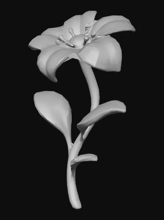 3D model for Scarlet Bloom