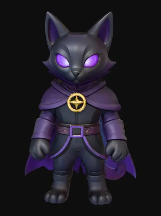 3D model for Mystic Nightpaw