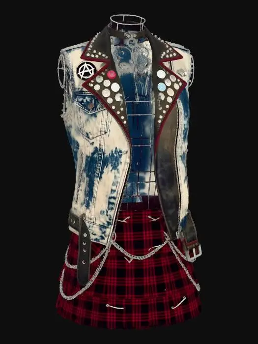 3D model for Punk Vesta Front View