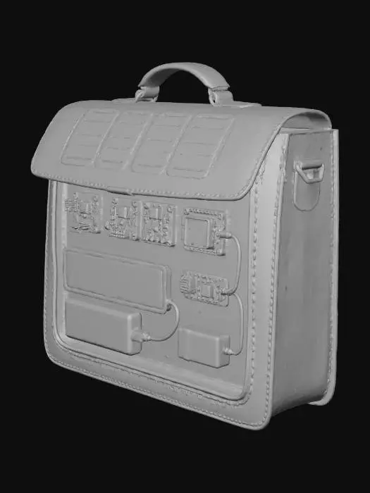 3D model for Tech Briefcase