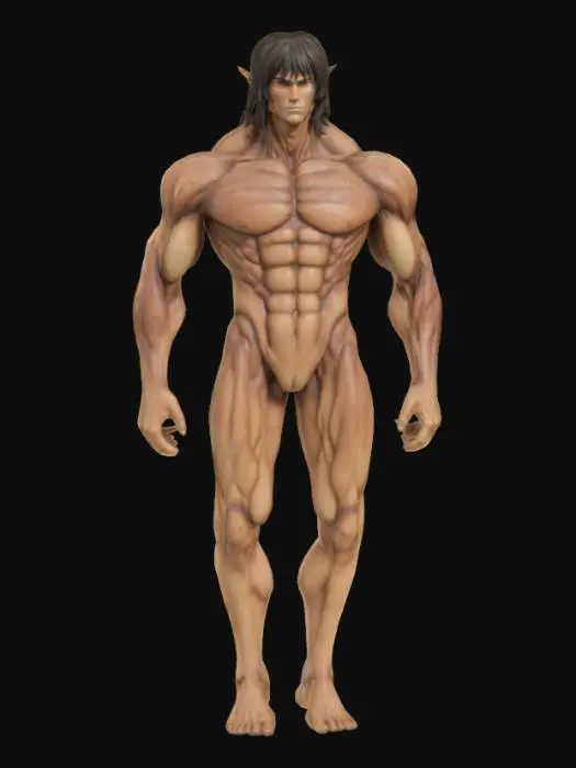 3D model for Titan Warrior