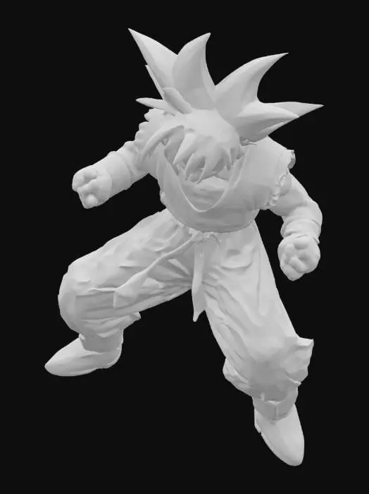 3D model for 
goku