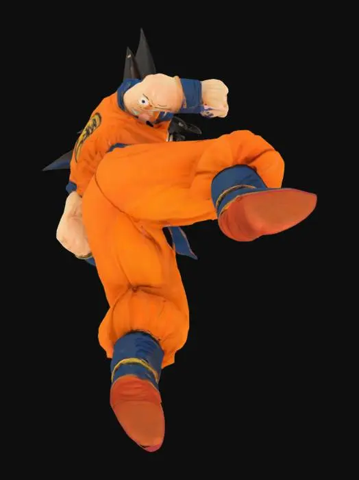 3D model for 
goku