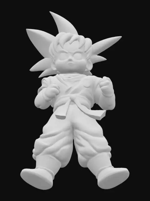 3D model for 
goku