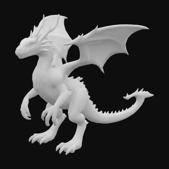 3D model for
Articulated animals or creatures with moving joints