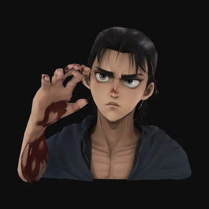 3D model for Armored Figure Model