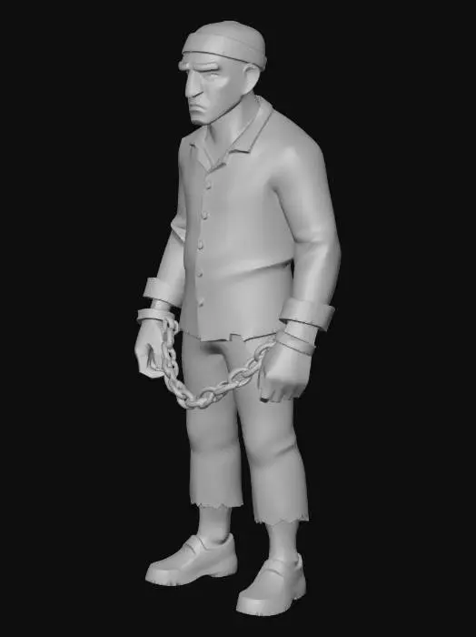 3D model for Prisoner in Chains