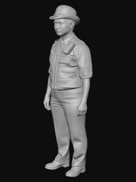 3D model for Officer on Duty