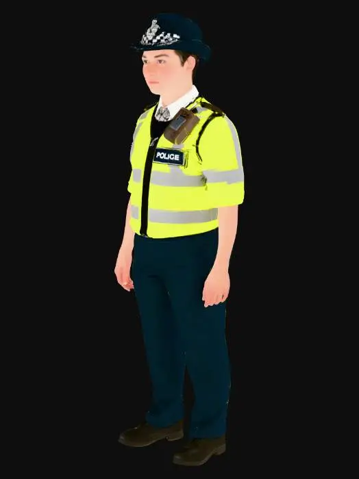 3D model for Officer on Duty