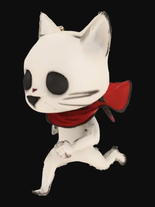 3D model for Runaway Cat Warrior