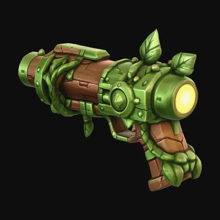 3D model for Vinebound Rifle