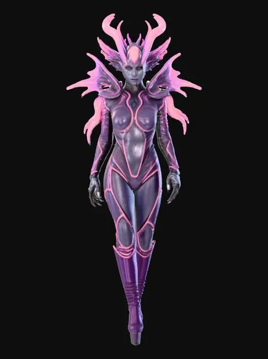 3D model for Celestial Guardian