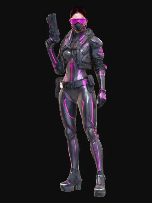 3D model for Cyber Street Enforcer