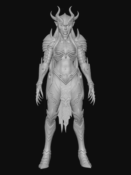 3D model for Shadow Enchantress