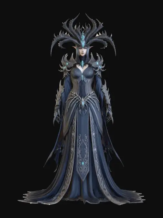3D model for Dark Enchantress