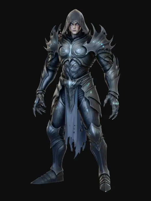 3D model for Obsidian Warden