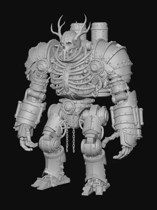 3D model for Iron Stag Colossus