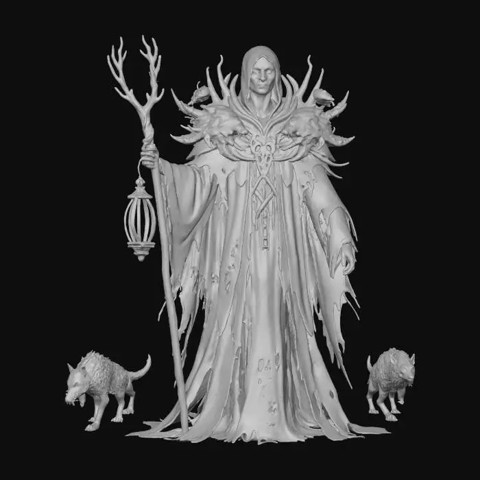 3D model for Winter's Herald, #Halloween2025#