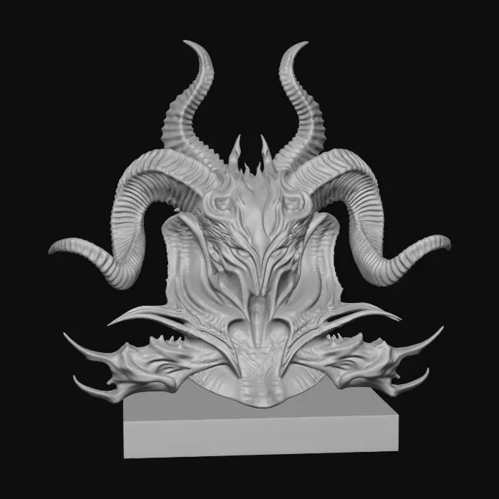 3D model for The Abyssal Guardian
