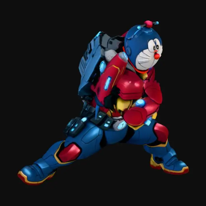 3D model for Iron Catbot