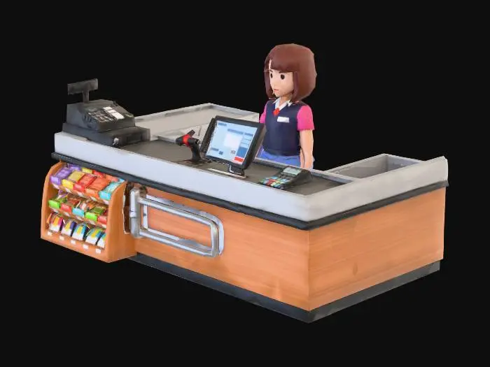 3D model for Cashier's Corner