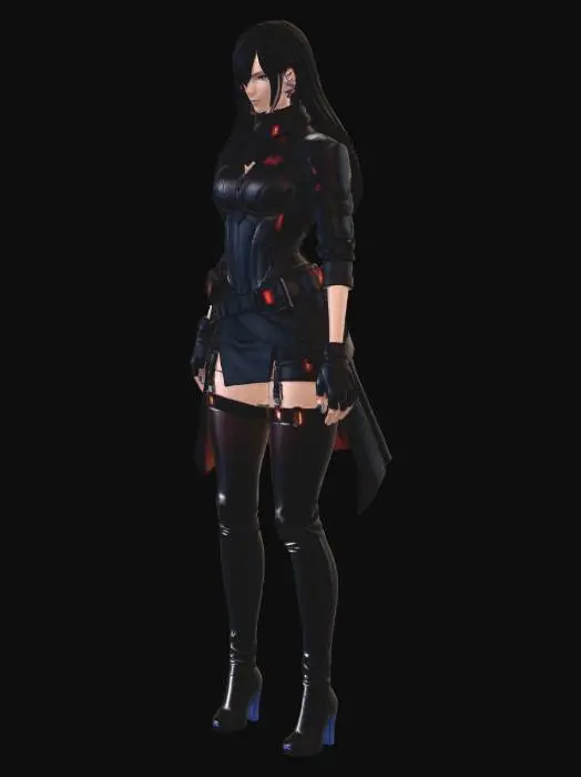 3D model for AR Nightblade
