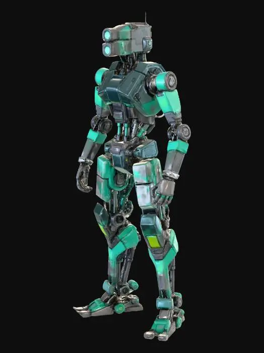 3D model for Emerald Robot