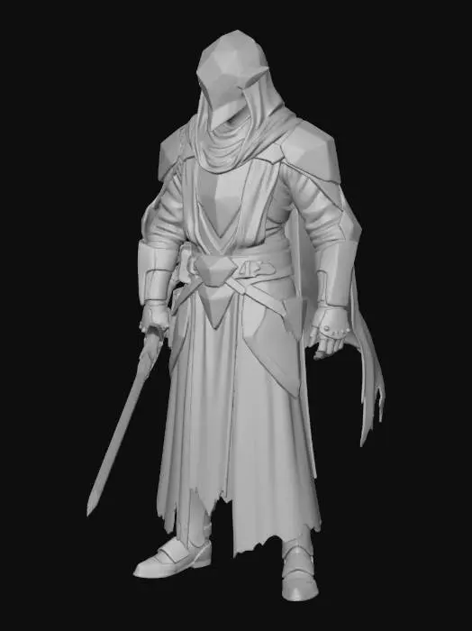 3D model for Desert Facet Knight