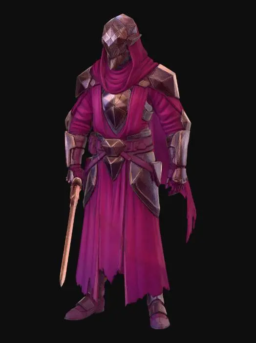 3D model for Desert Facet Knight