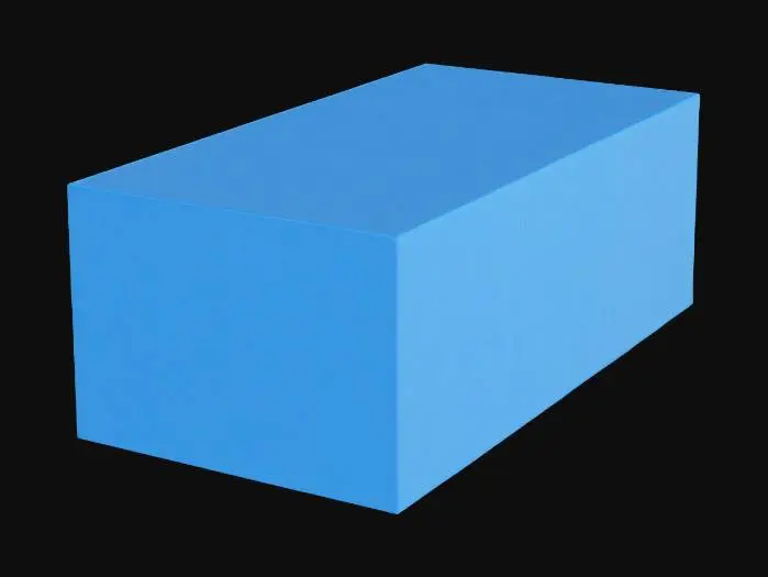 3D model for Generate a blue box