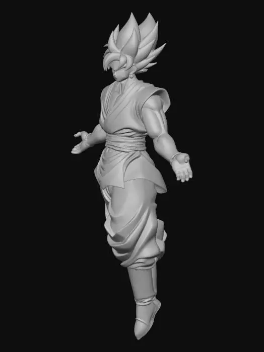 3D model for goku black