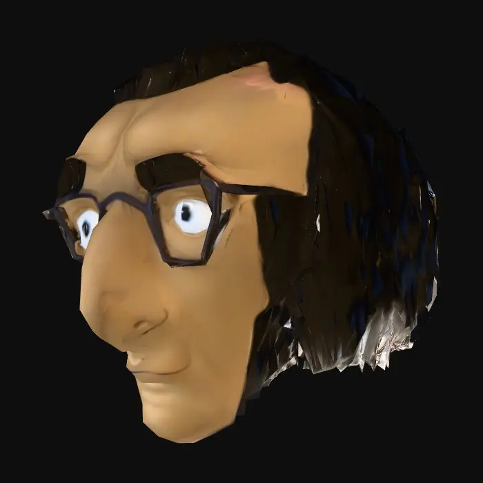 3D model for Caricature Curiosity