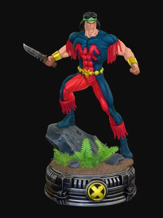 3D model for WARPATH - XMEN - BY RAIAL